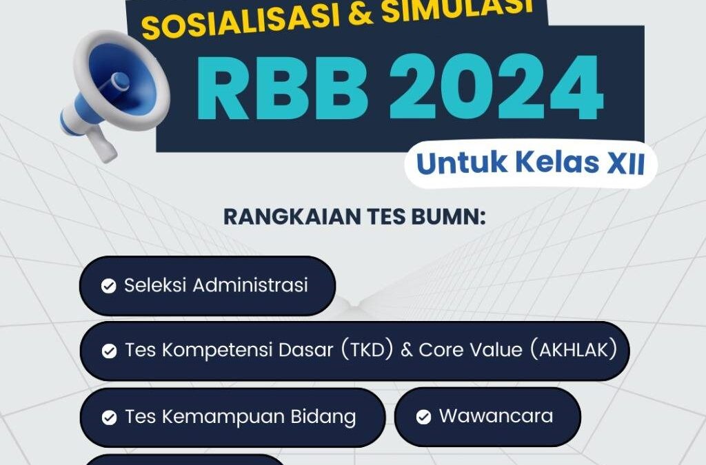 Sosialisasi & Simulasi RBB