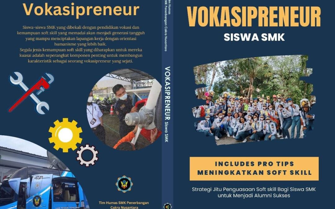 Buku terbitan SMK Industri Penerbangan Cakra Nusantara